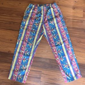 STUSSY FLEUR STRIPED BEACH PANT